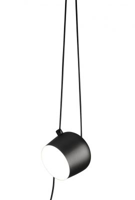 Aim Cable + Plug Pendelleuchte groß SCHWARZ Flos MÄNGELEXEMLAR
